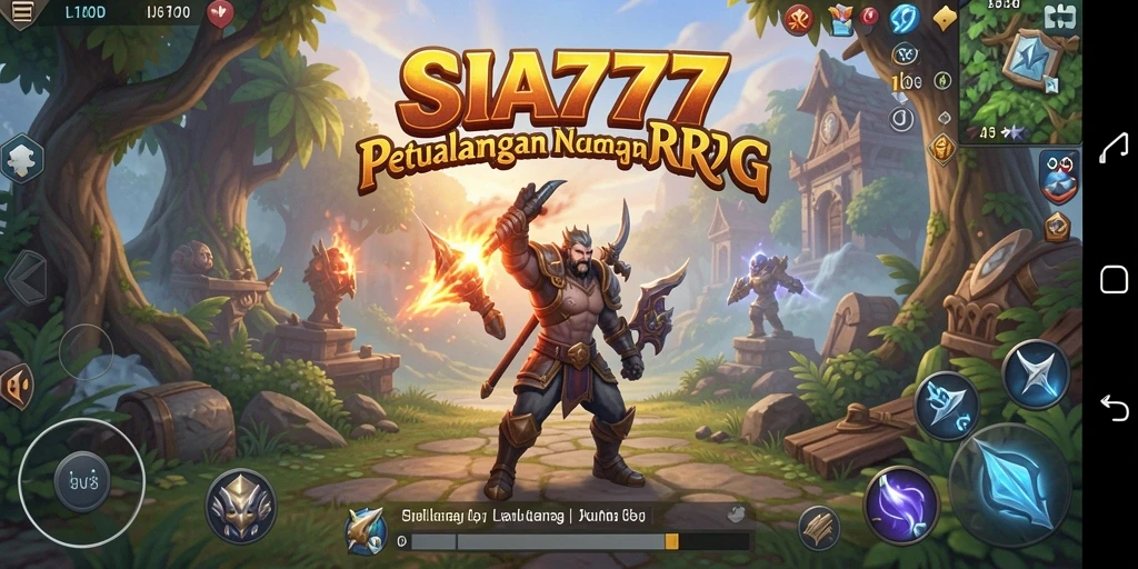 Tampilan gameplay SIA777 yang memukau dalam dunia RPG.