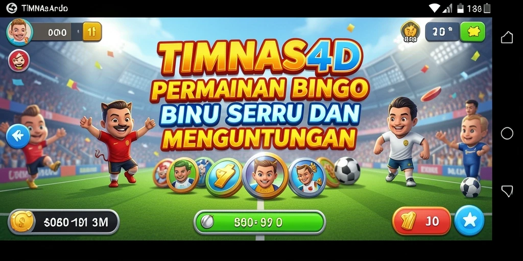 Tampilan gameplay seru dan penuh interaksi di TIMNAS4D.